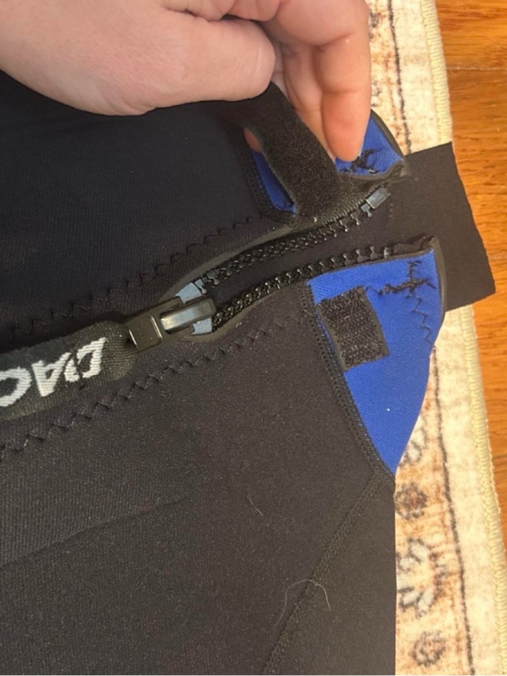 Men’s Blue & Black Full Wetsuit - Swim/Surf - Picture 4 of 5